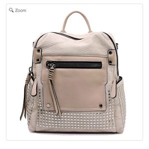 NEW Fashion Studded Convertible Backpack